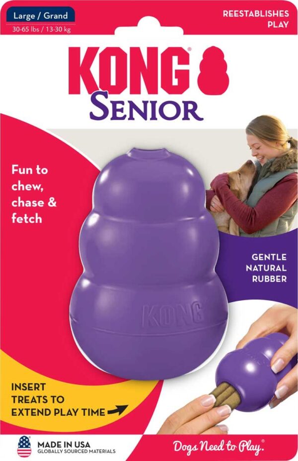 KONG Senior Lilla L 7x10,5cm