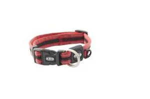 Buster Reflective Mesh Halsbånd Rød XL 25mmx48-78cm