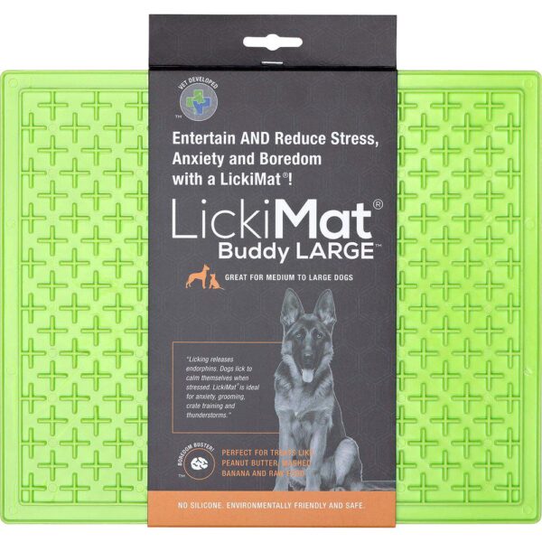 Lickimat Buddy XL grønn 30,5x25,5cm