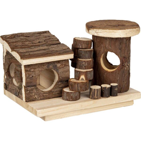 Hamsterhus i tre Tory 21x15x13cm