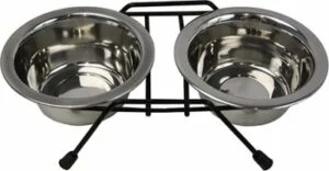 Matbar rustfri skåler 2x1,7L ø19cm