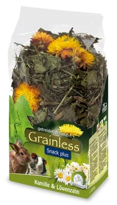 JR Farm Grainless Pluss Kamille & Løvetann 100g