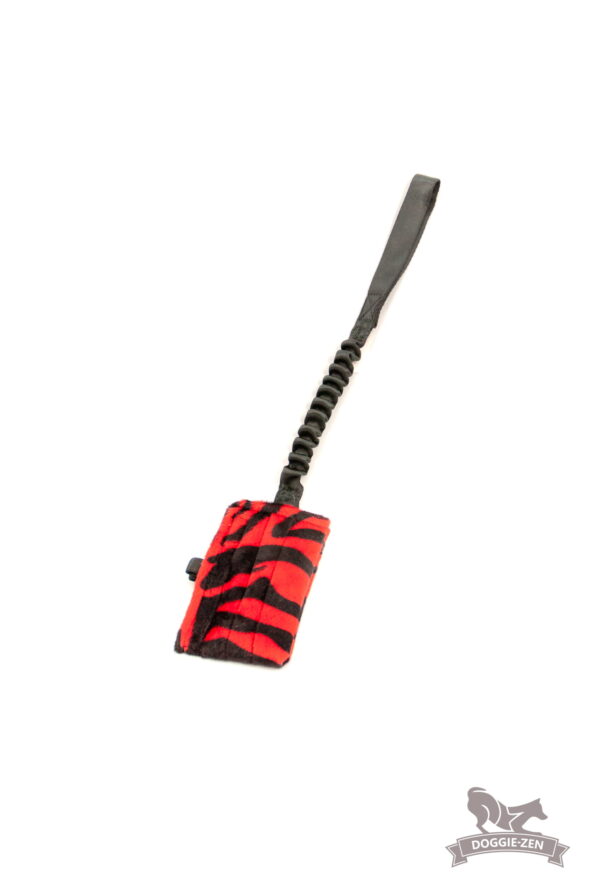 Doggie-Zen draleke med lomme velboa med strikk L