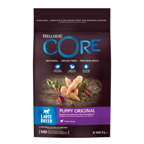 Core Dog Puppy Large breed kalkun & kylling 2,75 kg