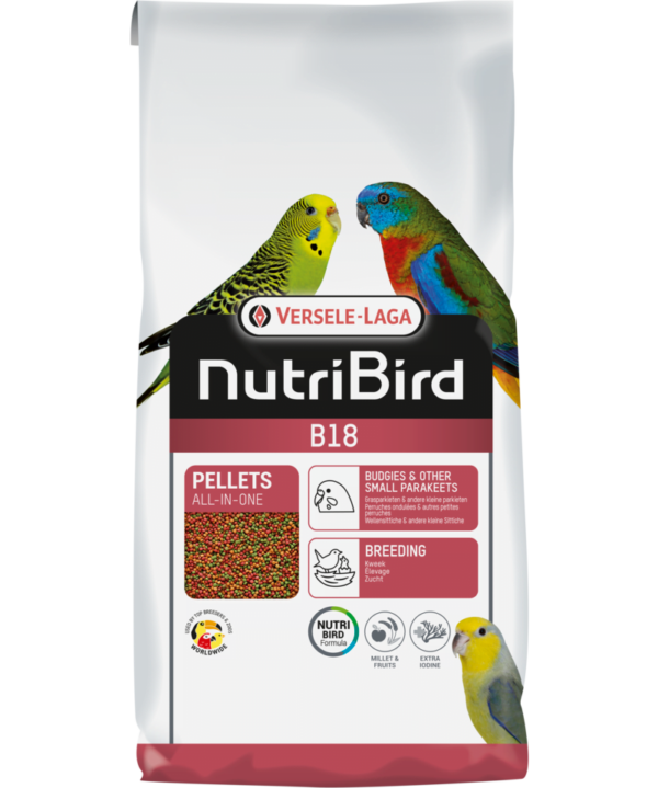 Nutribird pellets undulat/parakitt B18 3kg