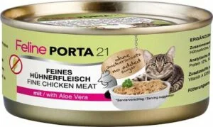 Feline Porta21 kylling og aloe vera 156 gram