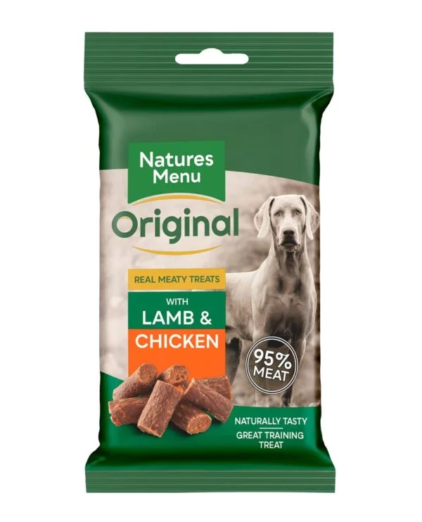 Natures Menu Snacks Hund Lam & Kylling 60g