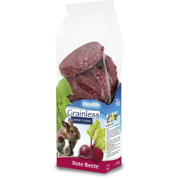 JR Farm Grainless Health Dental-Cookies Rødebete 150g