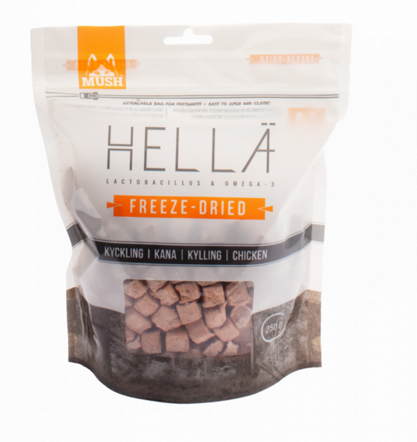 MUSH Vaisto frysetørket Hellä kylling 250 g