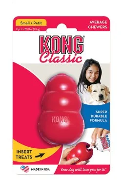 KONG Classic Rød L 11x7x7cm