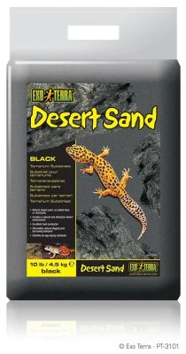 Exo Terra ørkensand svart 4,5kg