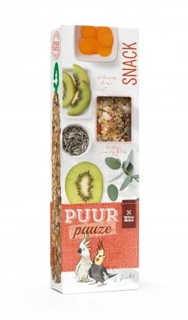 Puur sticks parakitt/kakadue m/kiwi og eucalyptus 2 stk 140 g