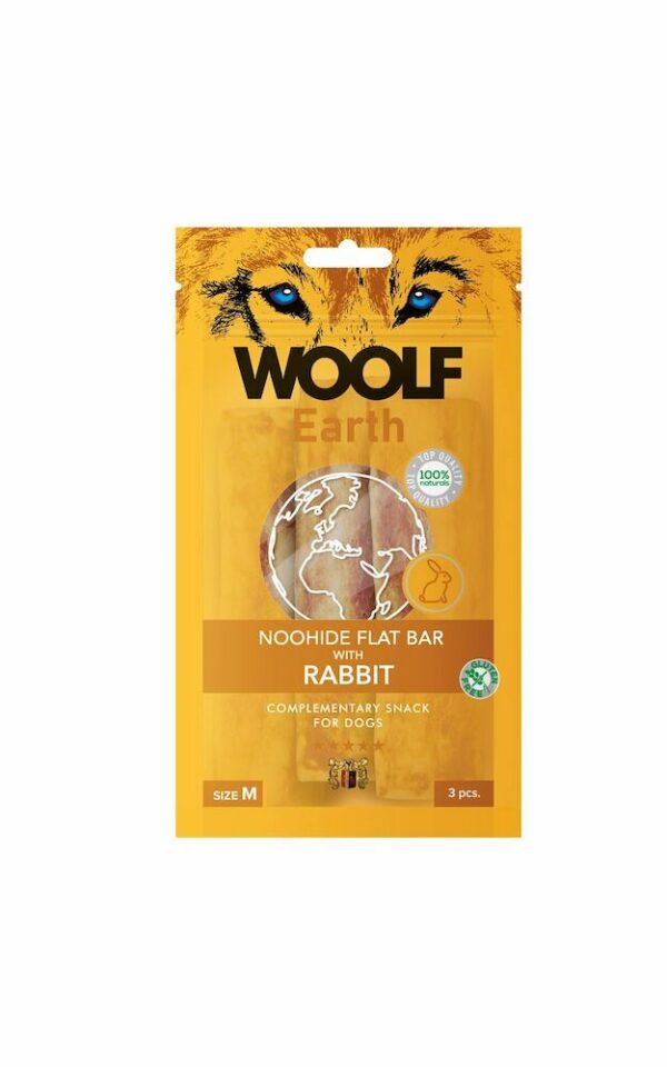 Woolf Noohide kanin 3stk 14cm M