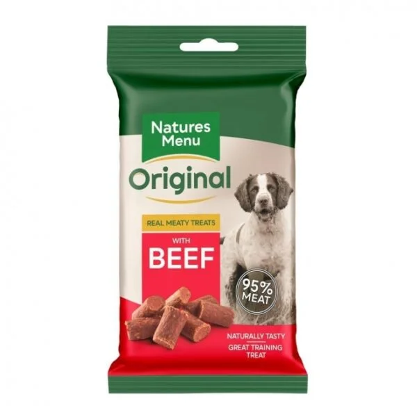 Natures Menu Snacks Hund Biff 60g