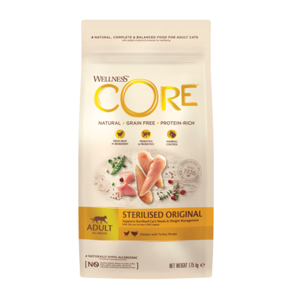 Core Cat Adult Sterilised kylling og kalkun 300 g