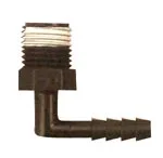 Adapter 90° 5mm (3/16") slangetilkobling til 1/8"skrutilkobling han