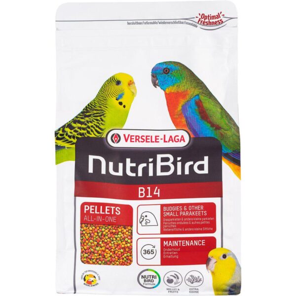Nutribird pellets undulat/parakitt B14 800g