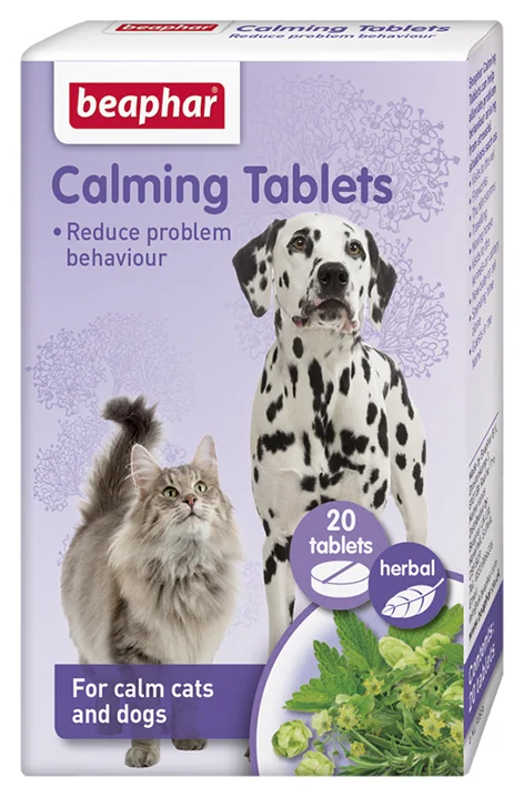 Beaphar Calming tabeletter hund og katt 20 stk