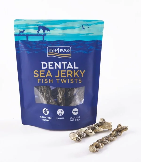 Fish4Dogs Sea Jerky Fish Twists 100g