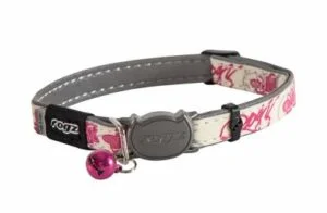 Rogz Glowcat Halsbånd Rosa S 11mmx20-31cm