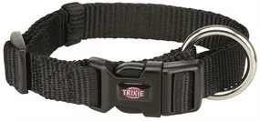 Halsbånd Premium Svart m/Hurtiglås S/M 30-45cmx15mm