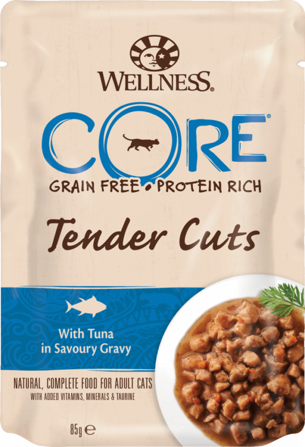Core Cat Tender Cuts tunfisk 8x85g