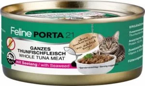 Feline Porta21 tunfisk og tang 156 gram