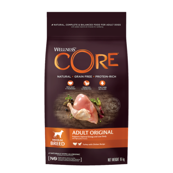 Core Dog Adult Original kalkun med kylling 10 kg