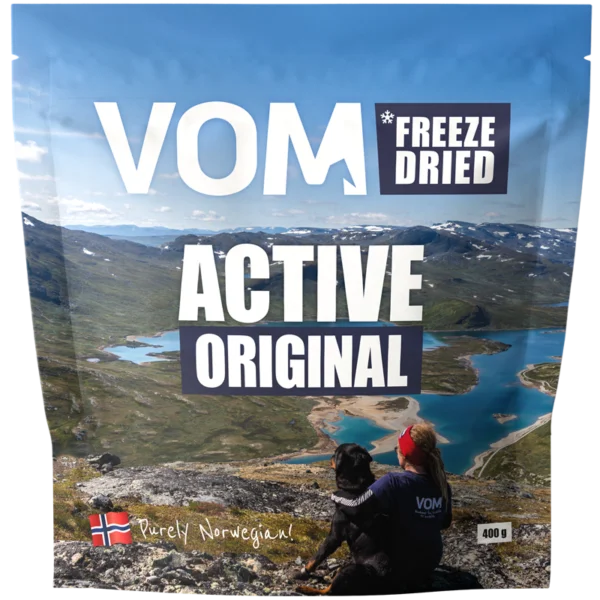 Vom og hundemat Frysetørket Active 400g