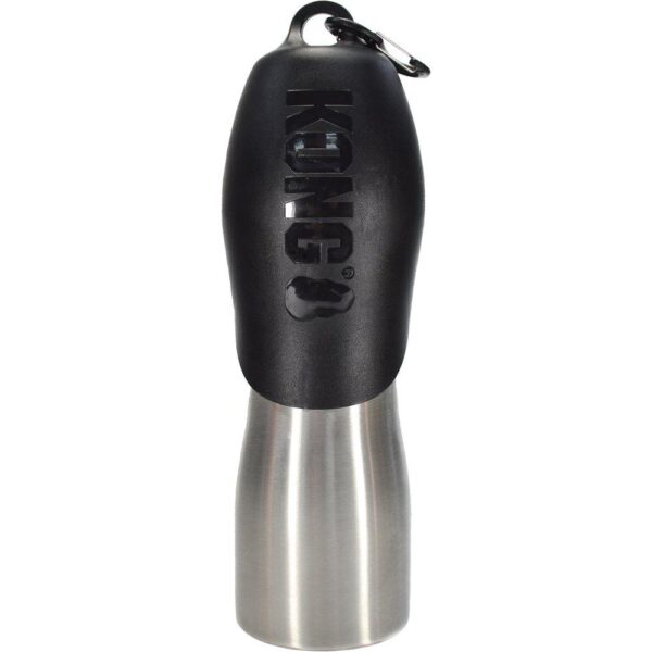 KONG H2O Rustfri Vannflaske svart 740ml
