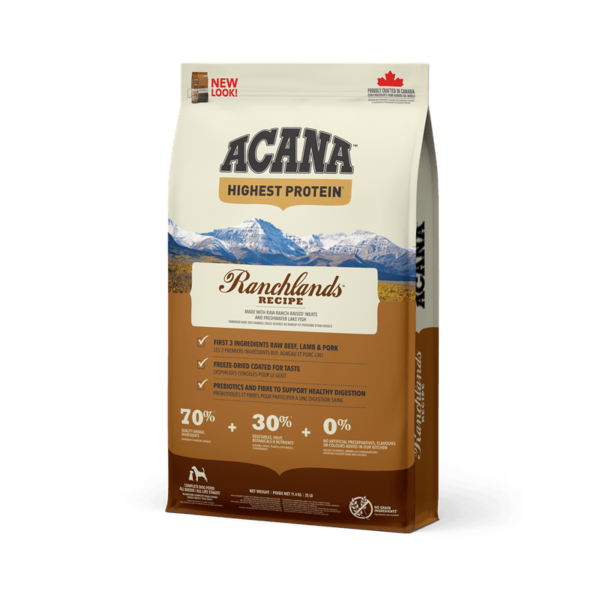 Acana Dog Ranchlands Highest Protein 2kg