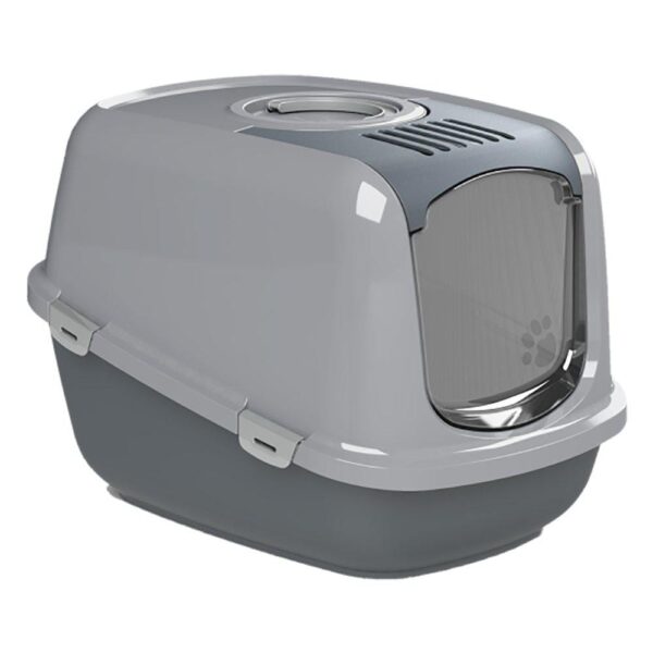 PeeWee Kattedo Ecodome antracit/grå XL 66,5x48,5x46,5cm