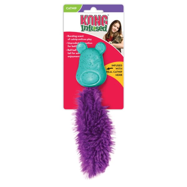 KONG Cat Infused Bobble Mouse