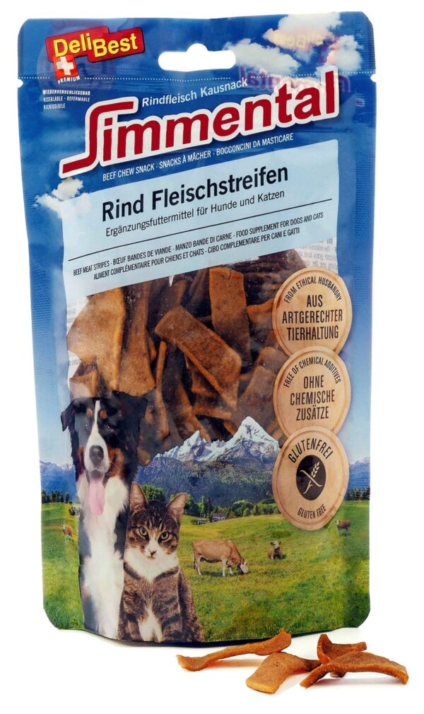 DeliBest Simmental Storfekjøtt Strimler 90g