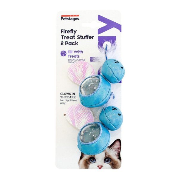 Petstages Katteleke Firefly Treat Stuffer 2pk 8x5x12cm