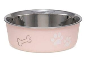 Bello Matskål m/poter & bein Rosa 0,3L ø12cm