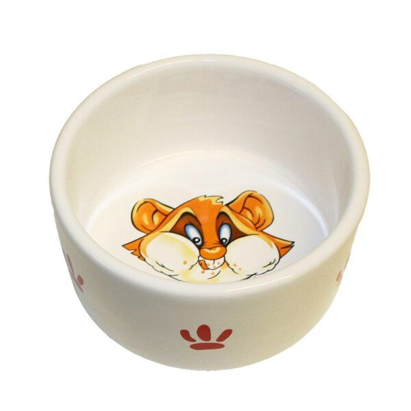 Keramikkskål Smådyr m/hamster 9x9x4cm