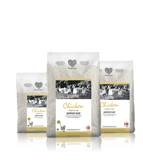 Kingsmoor Pure Katt Senior +10 Kylling 3kg