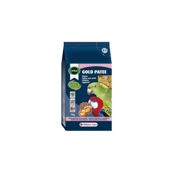Orlux Eggefôr Parakitt/papegøye Gold Pate 1kg