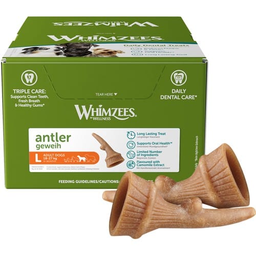 Whimzees Occupy Antler L 60g