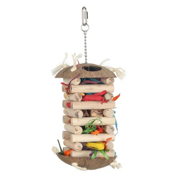 Fugleleke Papegøye Stacker 33x11cm