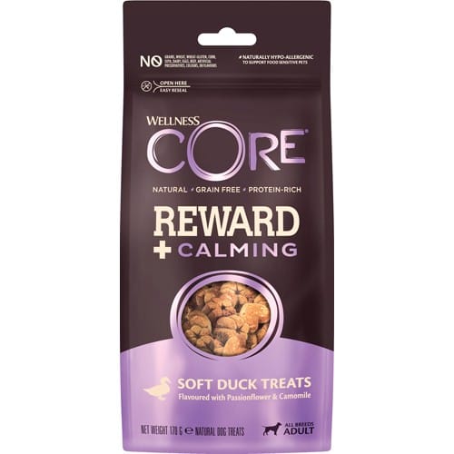 Core Reward+ Treats Duck Calming 170g