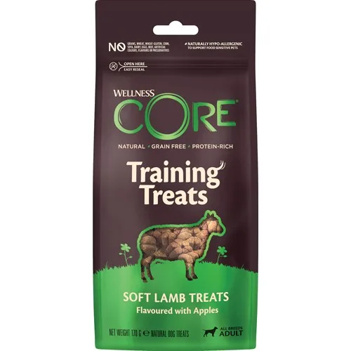 Core Protein Bites myke godbiter med smak av lam og epler 170 g