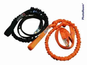 Huken Strikkline web m/strikk militærgrønn m/BGB-krok 8mmx200cm