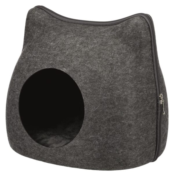 Kattehule Cat Grå Filt 37x35x38cm