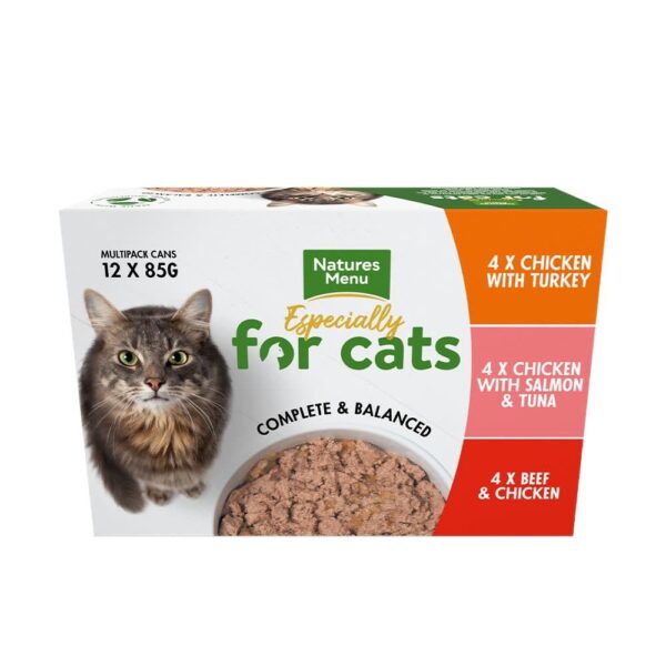 Natures Menu Våtfôr Katt Multipack 12x85g