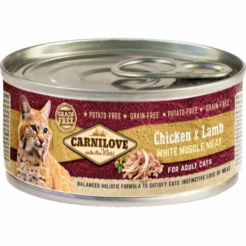 Carnilove Cat Adult Kylling og lam 100g