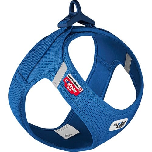 Curli Vest Sele Clasp Air-Mesh blå L