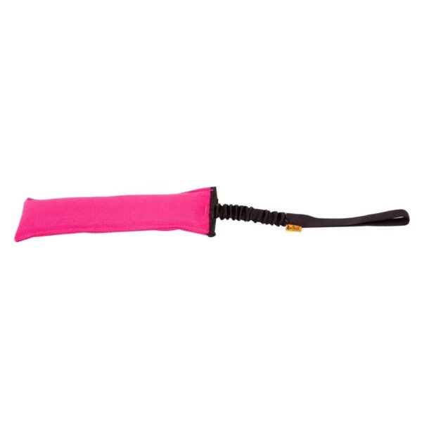 Draleke m/strikk og bitepølse rosa 27 cm