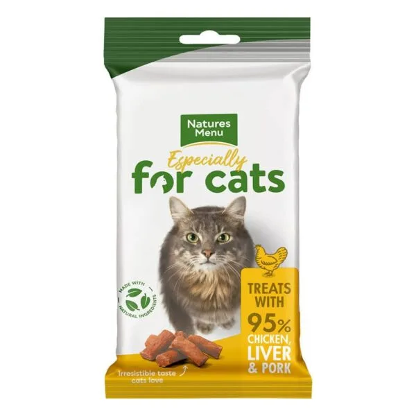 Natures Menu Snacks Katt Kylling & Lever 60g